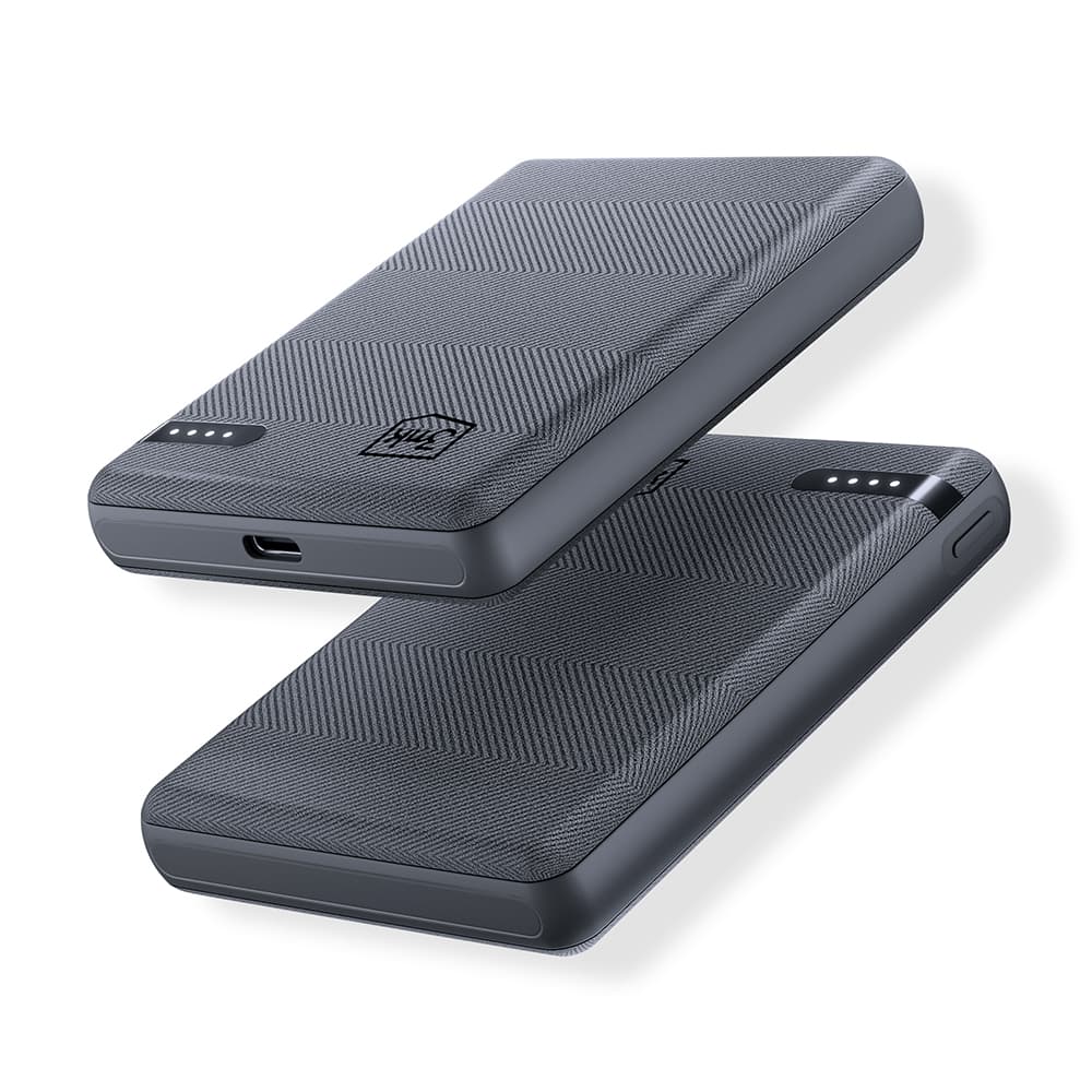Kompaktní Powerbanka 3mk Pocket Power Bank 5000mAh (12W) černá - náhled 3
