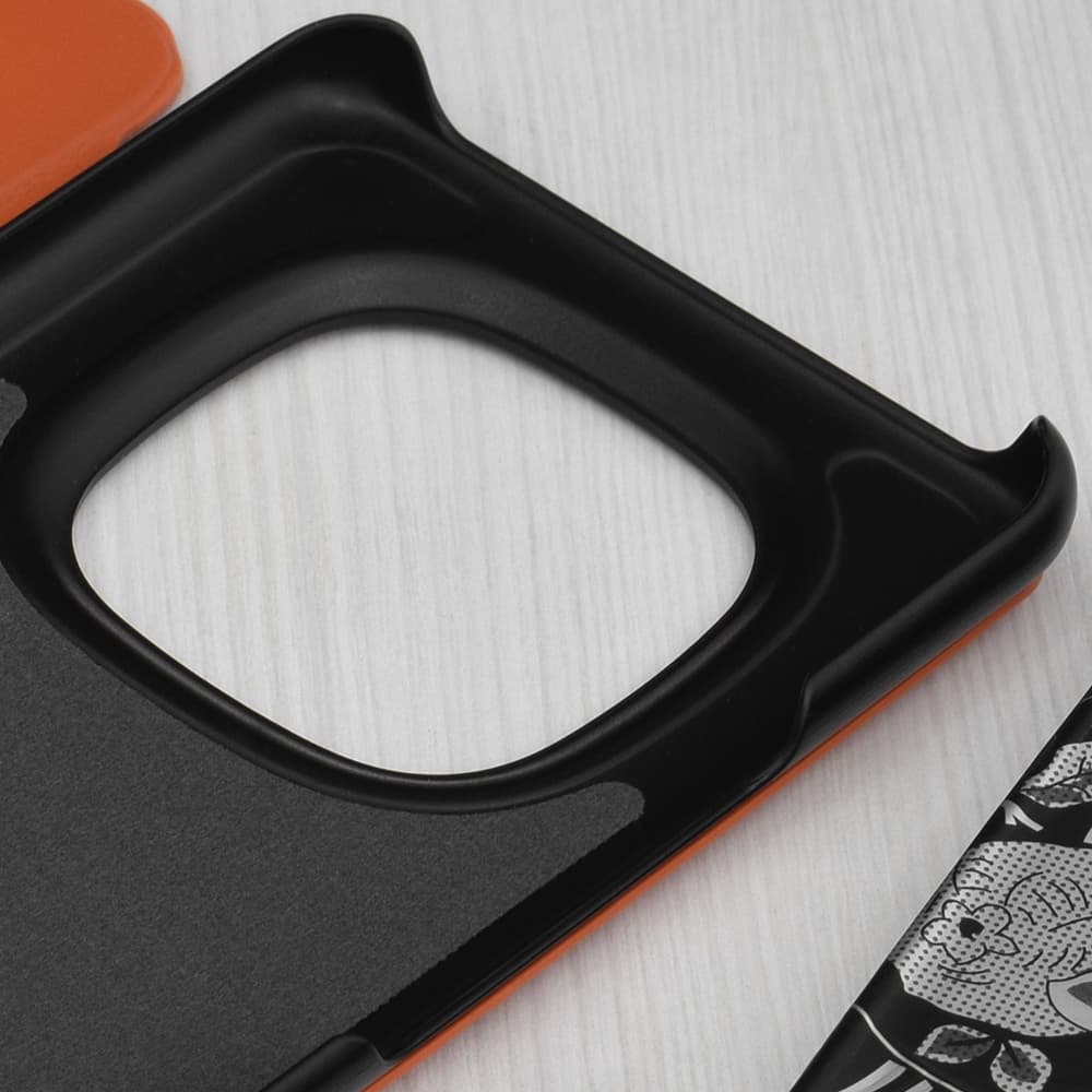 Pouzdro Techsuit eFold Series pro Xiaomi Redmi Note 15 Pro+ 5G / Poco M8 Pro 5G oranžové - náhled 3