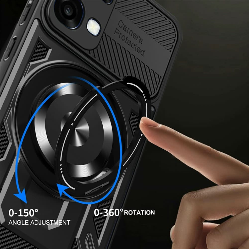 Kryt Techsuit RuggedCam Oppo A6x a A6k modrý - náhled 3
