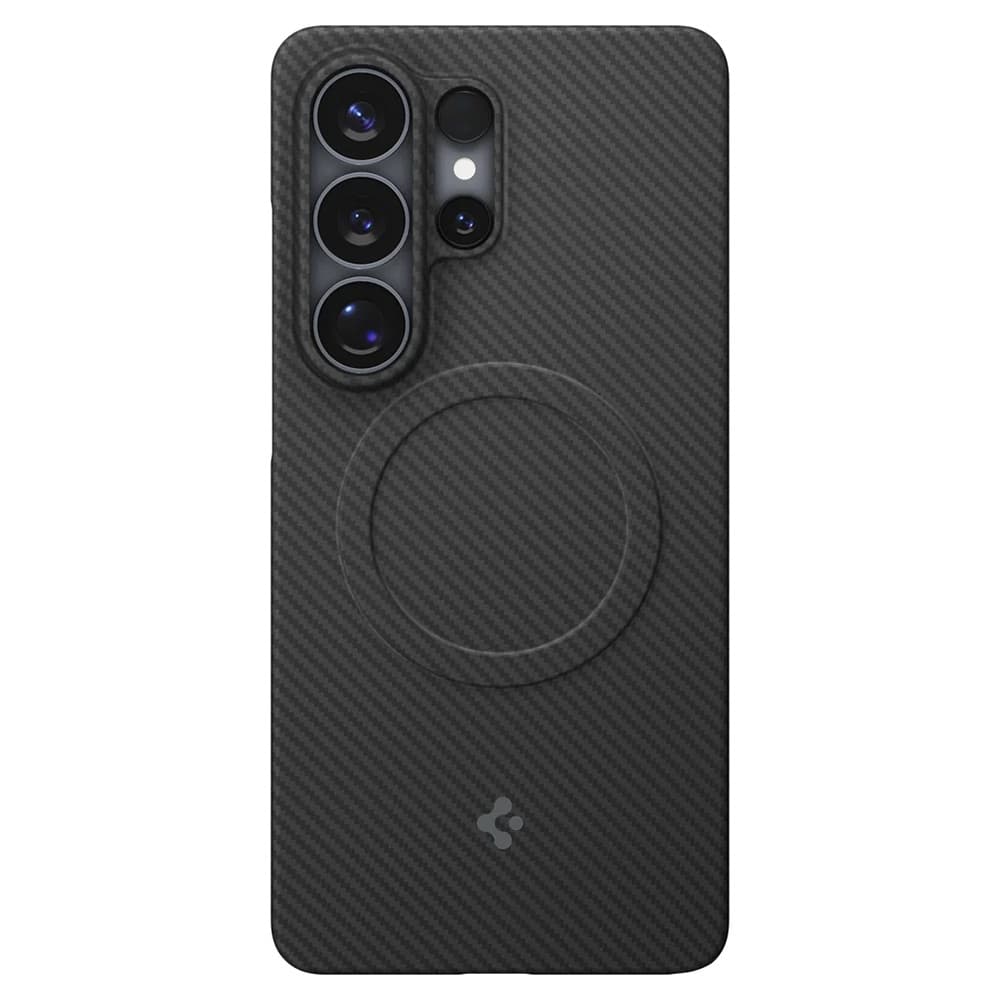 Kryt Spigen Air Skin Aramid MagFit pro Samsung Galaxy S26 Ultra černý - náhled 3