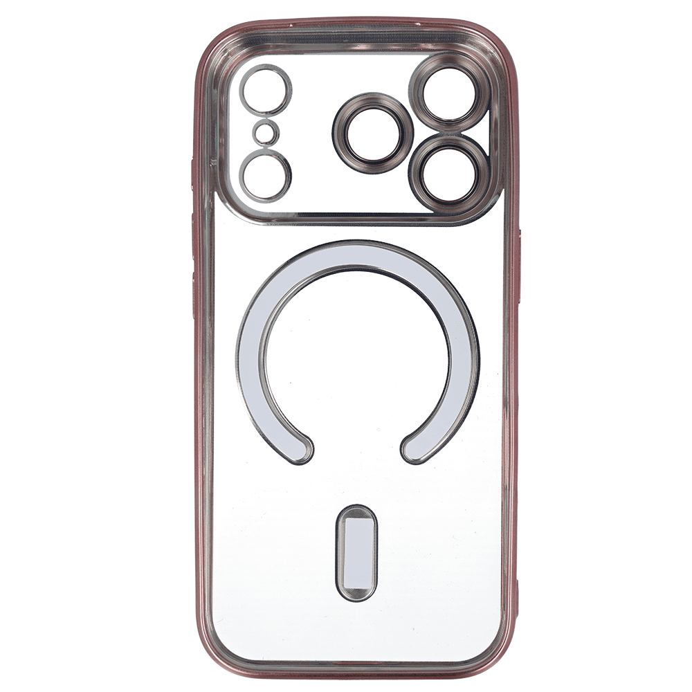 Zadní kryt Metallic MagSafe pro iPhone 17 Pro Pink - náhled 2