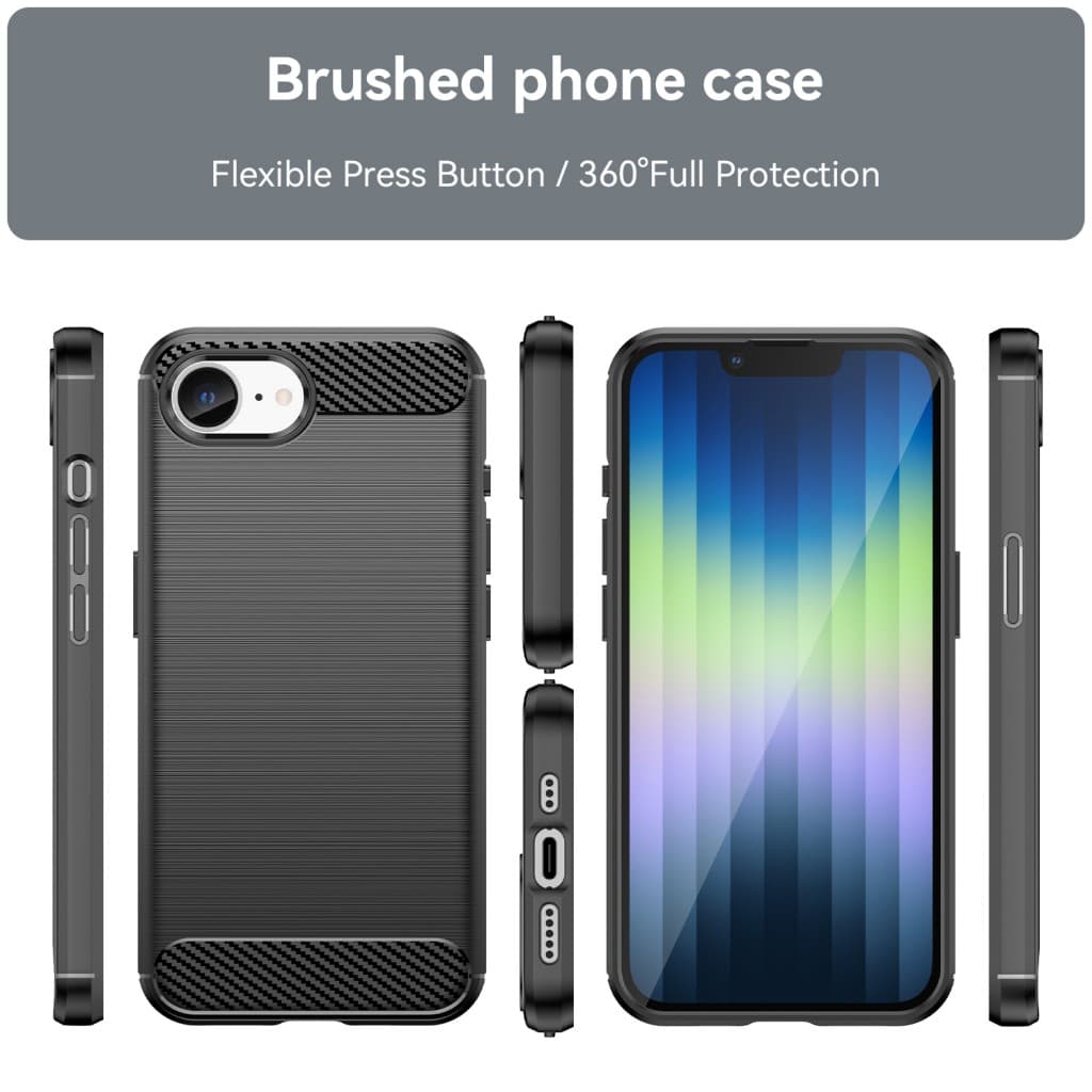 Kryt TopQ iPhone 16E černý 139281 - náhled 3