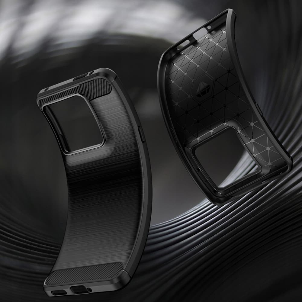 Kryt Techsuit - Carbon Silicone - Motorola Signature - černý - náhled 3