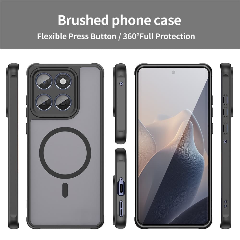 Kryt Techsuit HaloFrost II MagSafe pro Motorola Signature černý - náhled 3