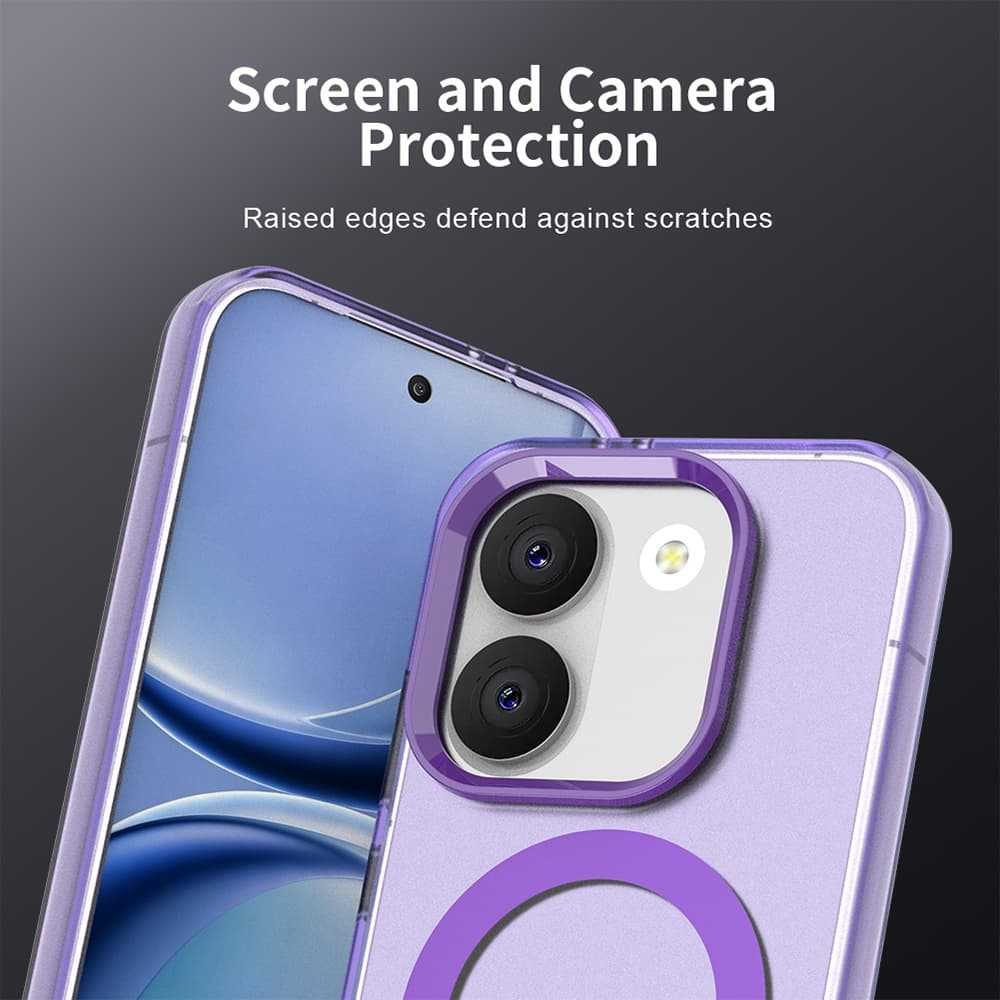 Kryt Techsuit CandyCase MagSafe pro Xiaomi Poco X8 Pro fialový - náhled 3