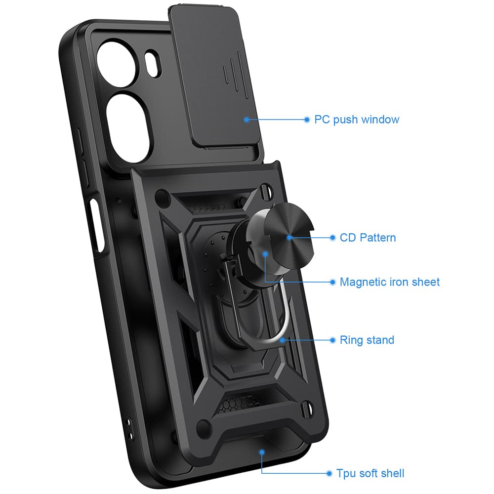 Kryt Techsuit CamShield Series Xiaomi Redmi A7 Pro 4G zelený - náhled 3