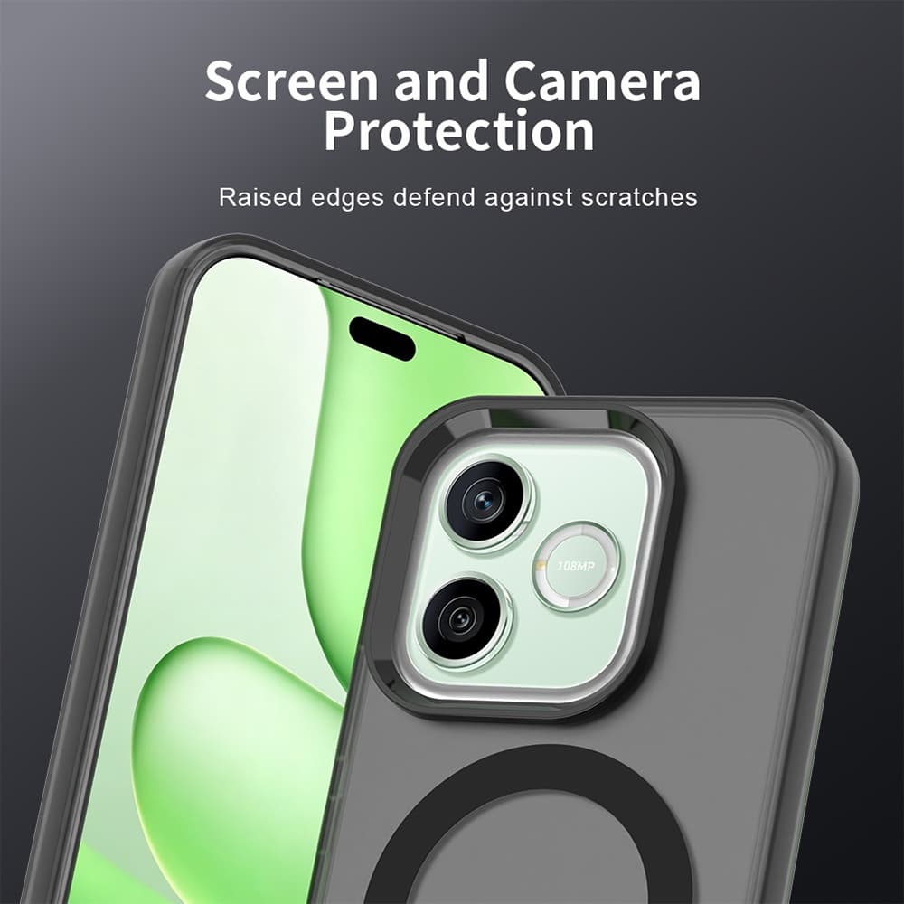 Kryt Techsuit CandyCase MagSafe pro Honor 600 Lite černý - náhled 3