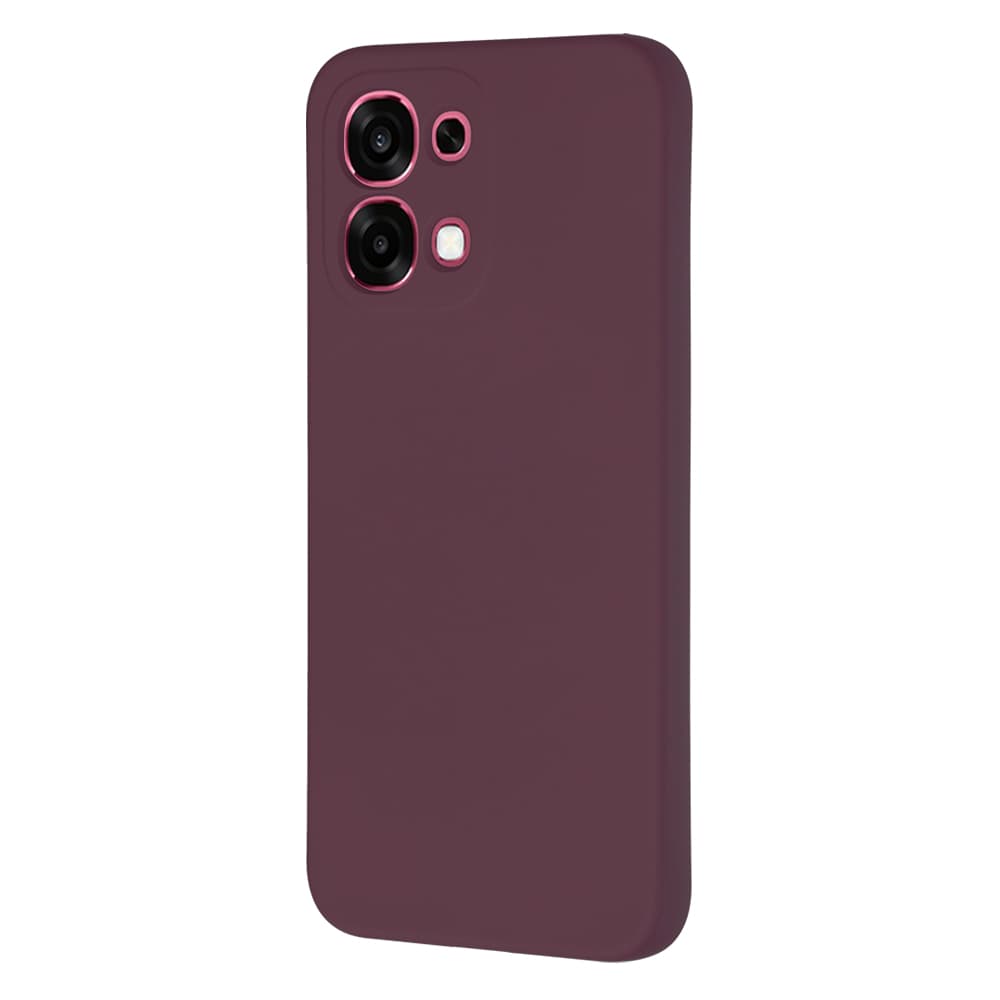 Kryt Techsuit SoftFlex Oppo A6 Pro 5G švestkově červený - náhled 3