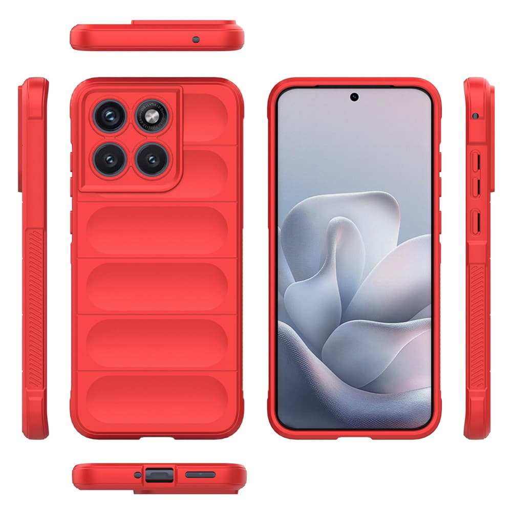 Kryt Techsuit Magic Shield pro Motorola Edge 70 Fusion červený - náhled 3