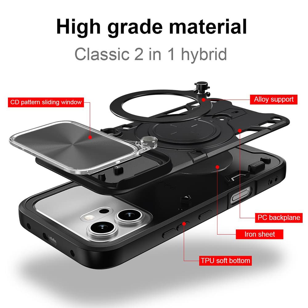 Kryt Techsuit CamGuard Pro pro Honor 600 a 600 Pro modrý - náhled 3