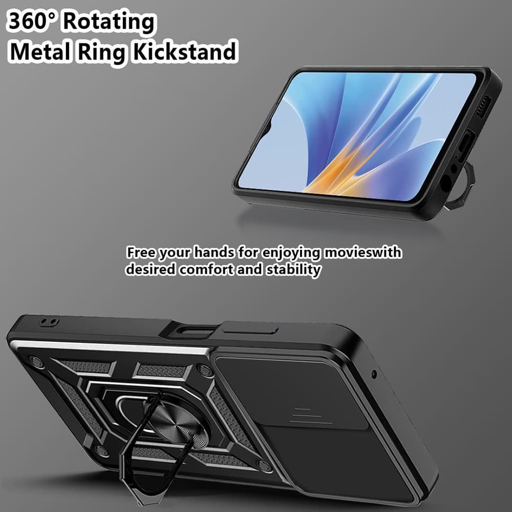 Techsuit Řada CamShield Oppo A17 Černá - náhled 3
