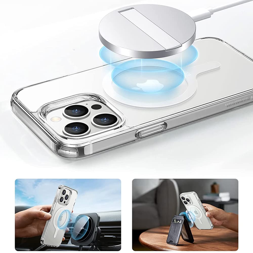 ESR Adaptér HaloLock (2 kusy) pro MagSafe a telefony Bílý - náhled 3