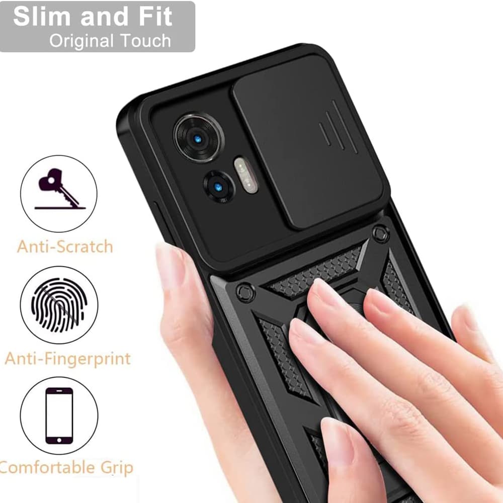 Techsuit CamShield řada Motorola Edge 30 Neo černá - náhled 3