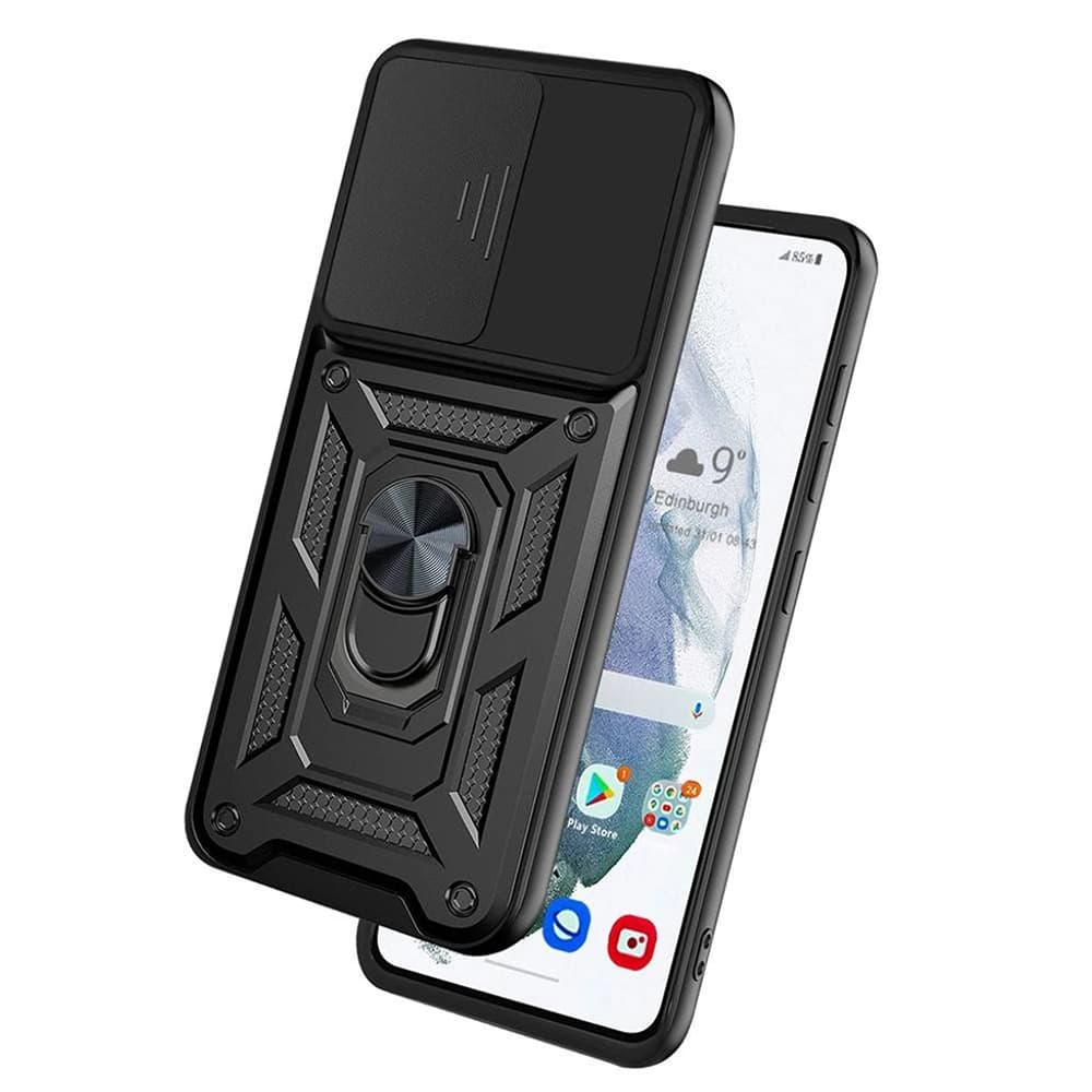 Techsuit CamShield Řada Samsung Galaxy S21 FE 5G Černá - náhled 3