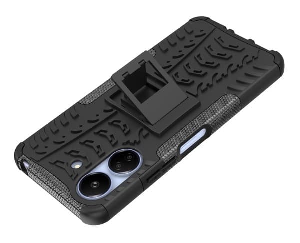 Kryt TopQ Xiaomi Redmi 13C ultra odolný černý 117918 - náhled 2