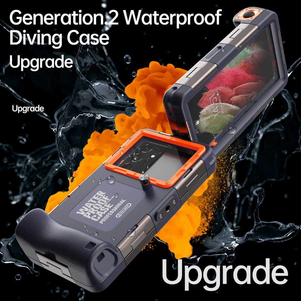 ShellBox Potápěčské pouzdro 6.8" IPX8 15m černé - náhled 3
