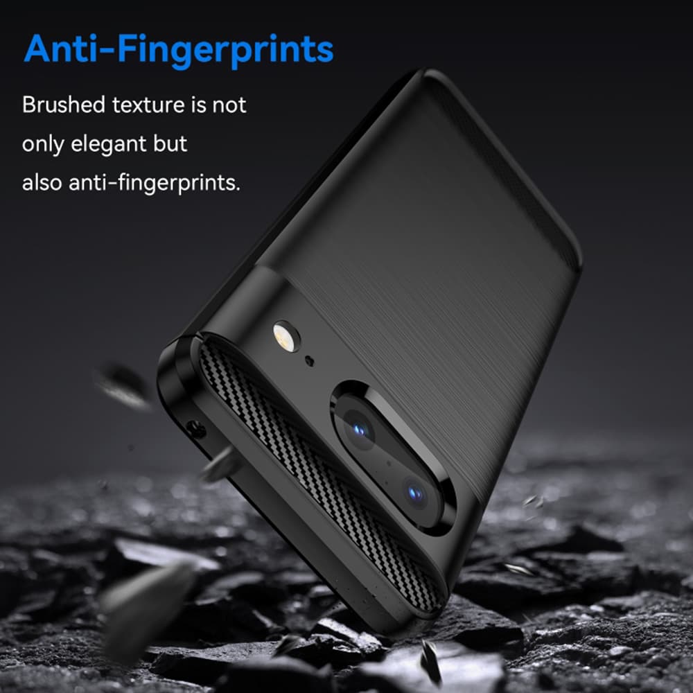 Techsuit Karbon Silikon Google Pixel 8 Black - náhled 3