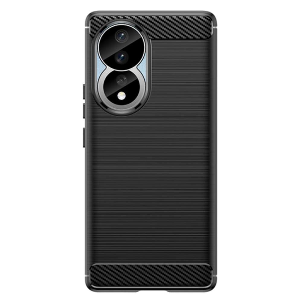 Techsuit Karbon silikon Honor 90 Honor 80 Černé - náhled 3