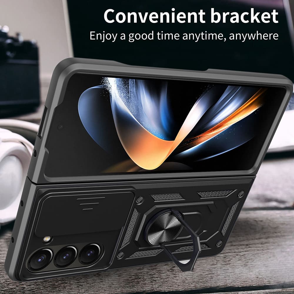 Techsuit Řada CamShield Samsung Galaxy Z Fold5 Černá - náhled 3