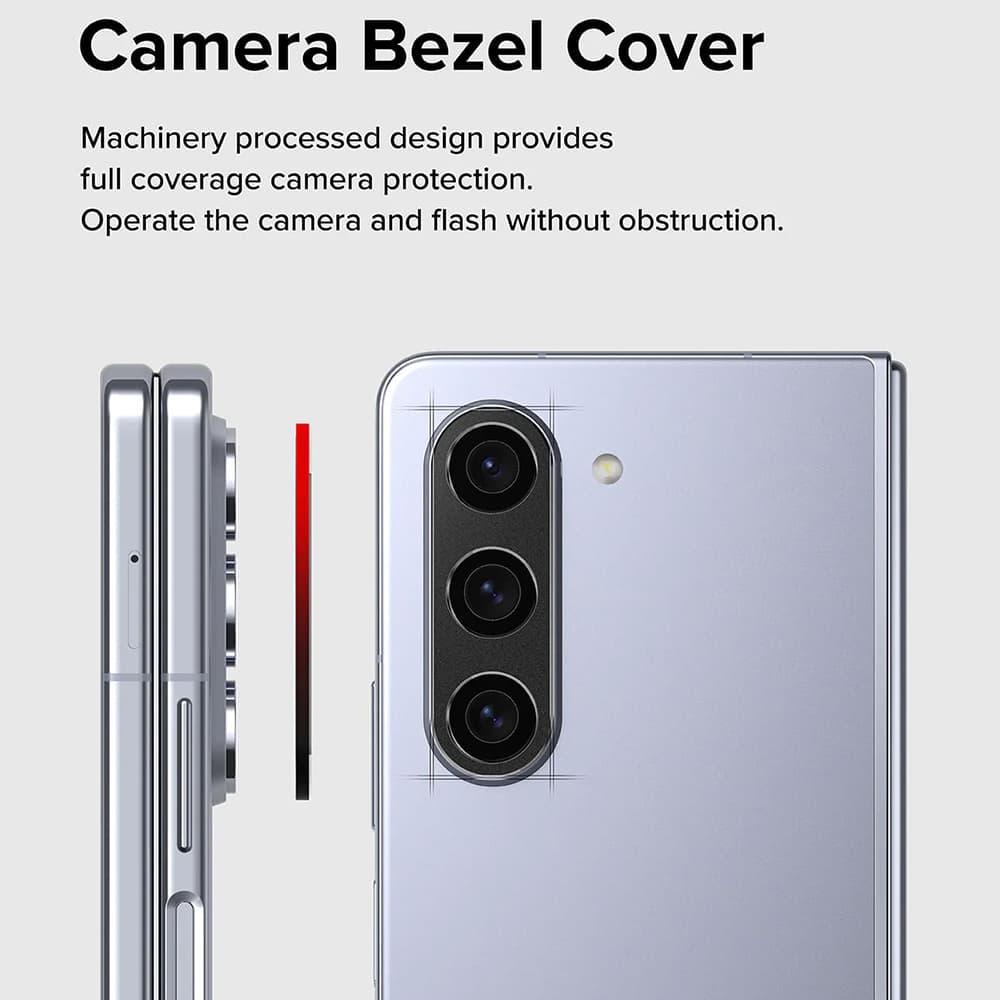 Ringke Styling fotoaparátu Samsung Galaxy Z Fold5 Black - náhled 3