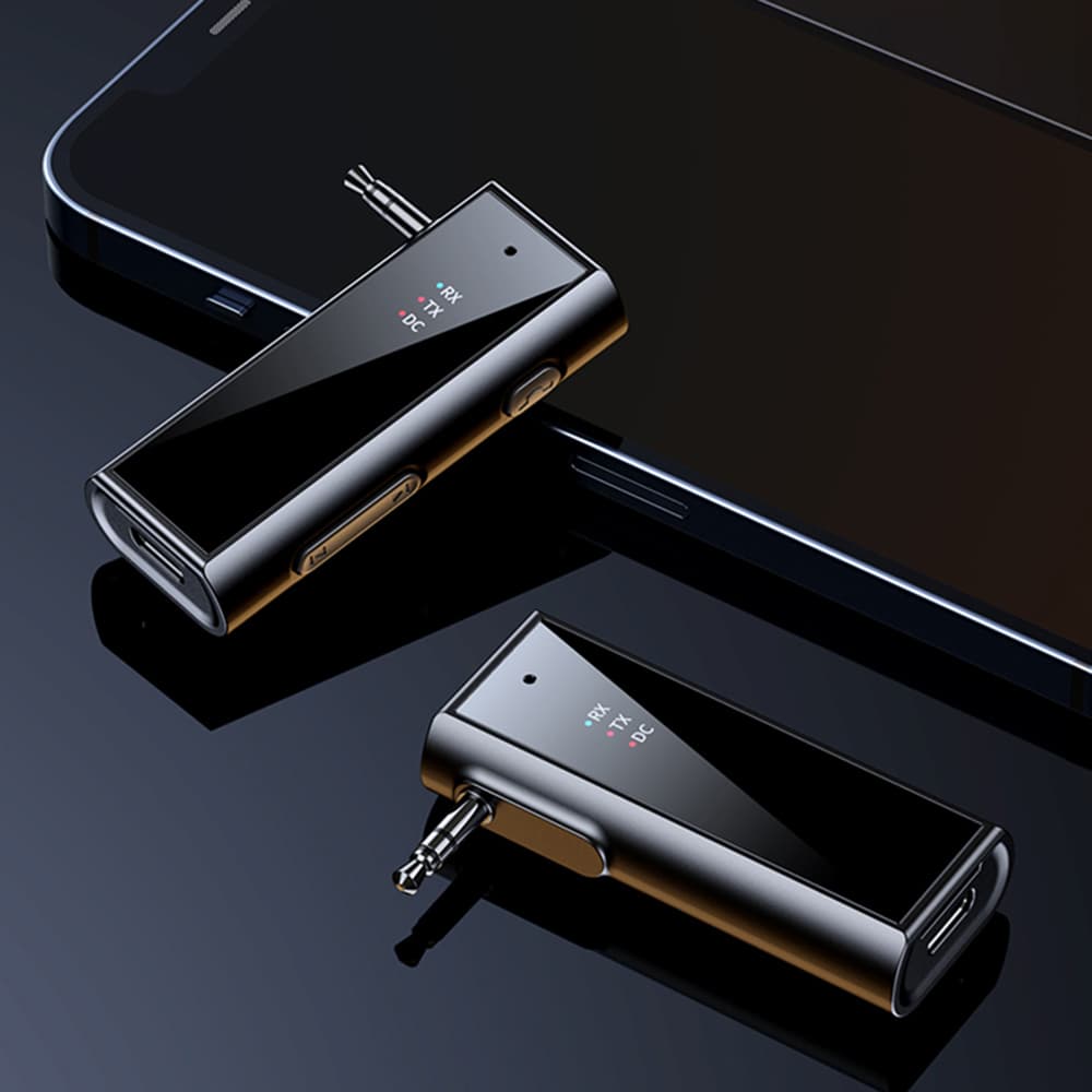 Yesido Audio adaptér YAU41 Handsfree volání TF karta Černý - náhled 3