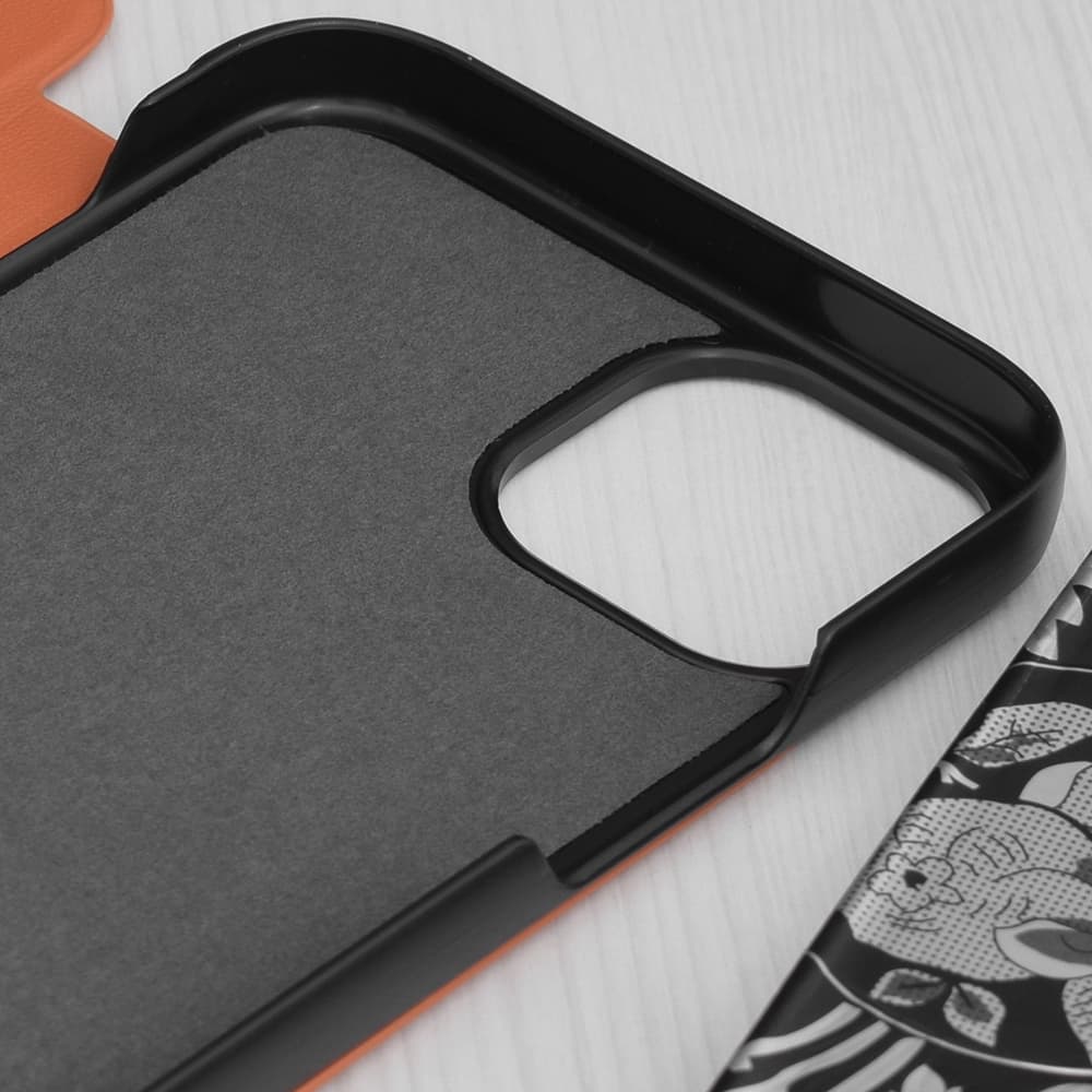 Techsuit eFold Series iPhone 15 Plus Oranžový - náhled 3