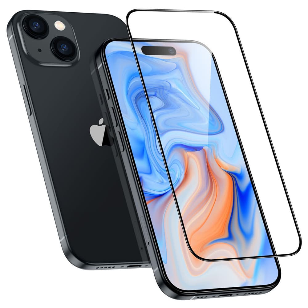 ESR Armorite Ochranné sklo iPhone 15 Plus Black - náhled 3