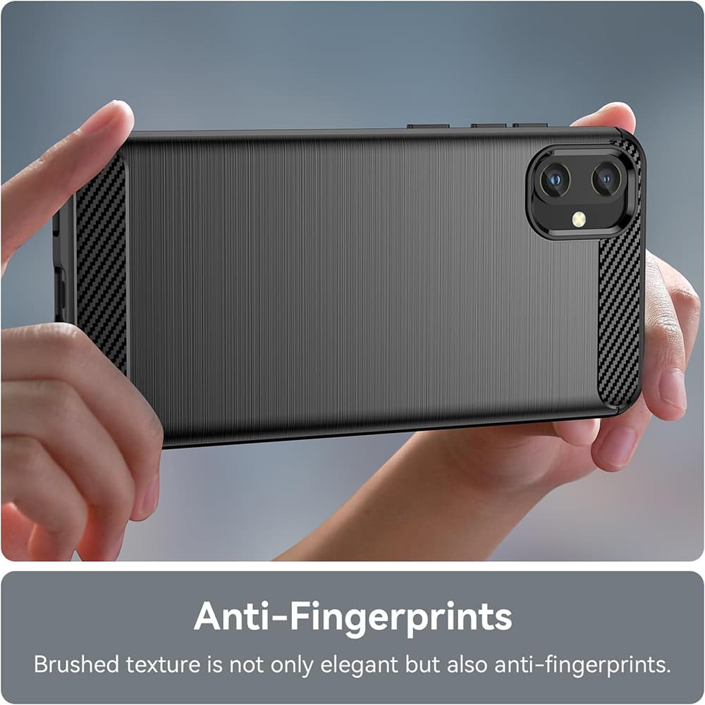 Techsuit Karbon Silikon Samsung Galaxy A05 Černý - náhled 3