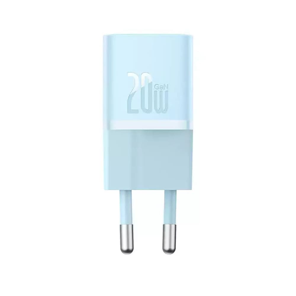 Baseus Nástěnná nabíječka CCGN050103 GaN Rychlonabíjení 20W Modrá - náhled 3