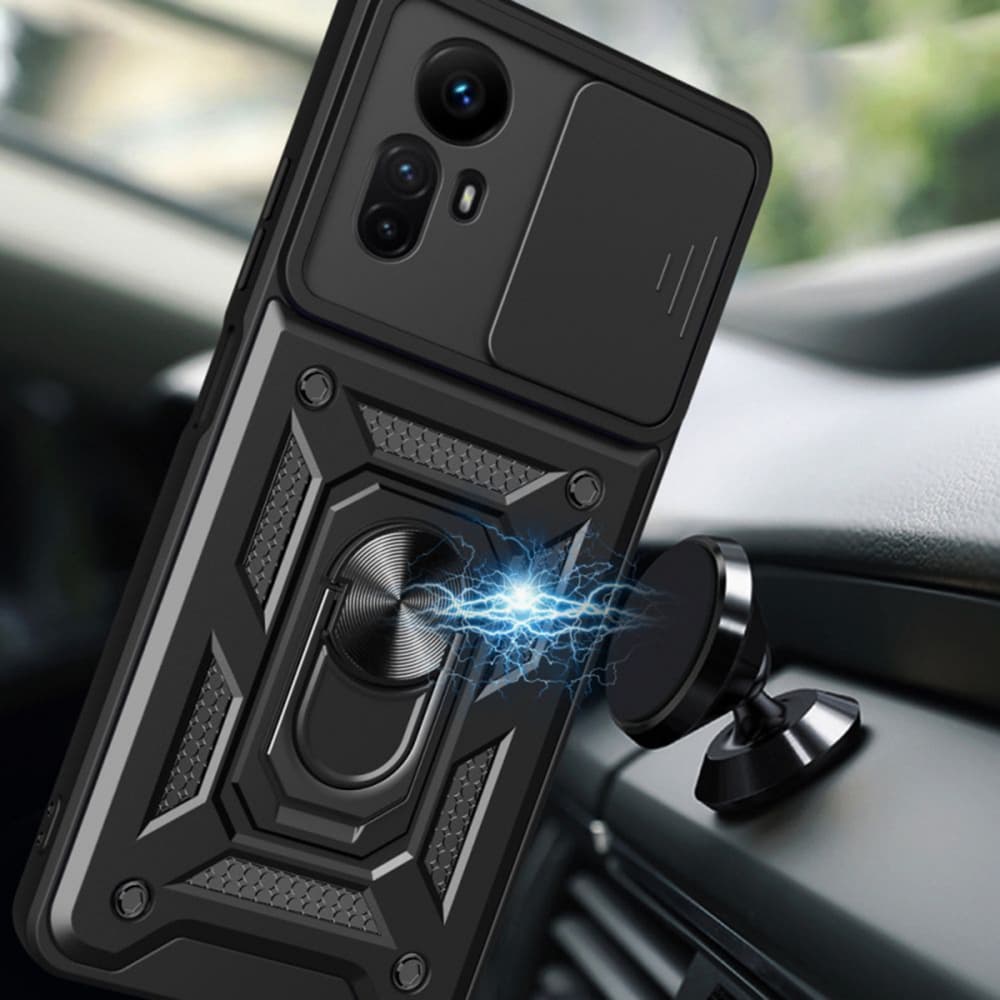 Techsuit CamShield Series Xiaomi Redmi Note 12S Černá - náhled 3