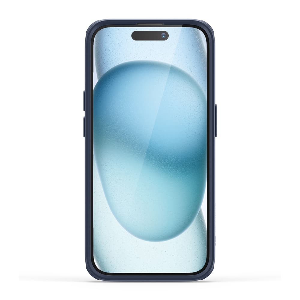 ESR Classic Hybrid HaloLock Kickstand iPhone 15 Plus Čirá Tmavě Modrá - náhled 3