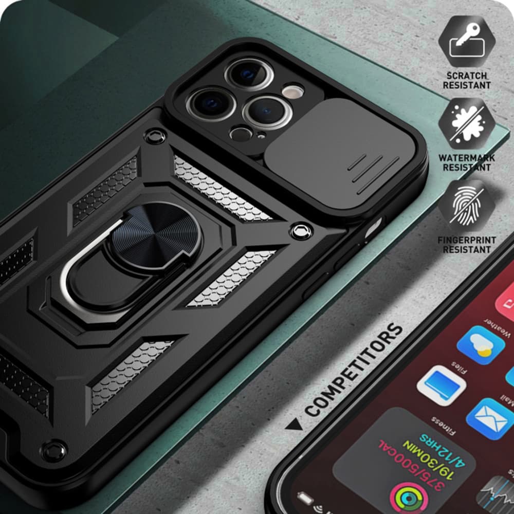 Techsuit CamShield Series iPhone 11 Pro Max černý - náhled 3