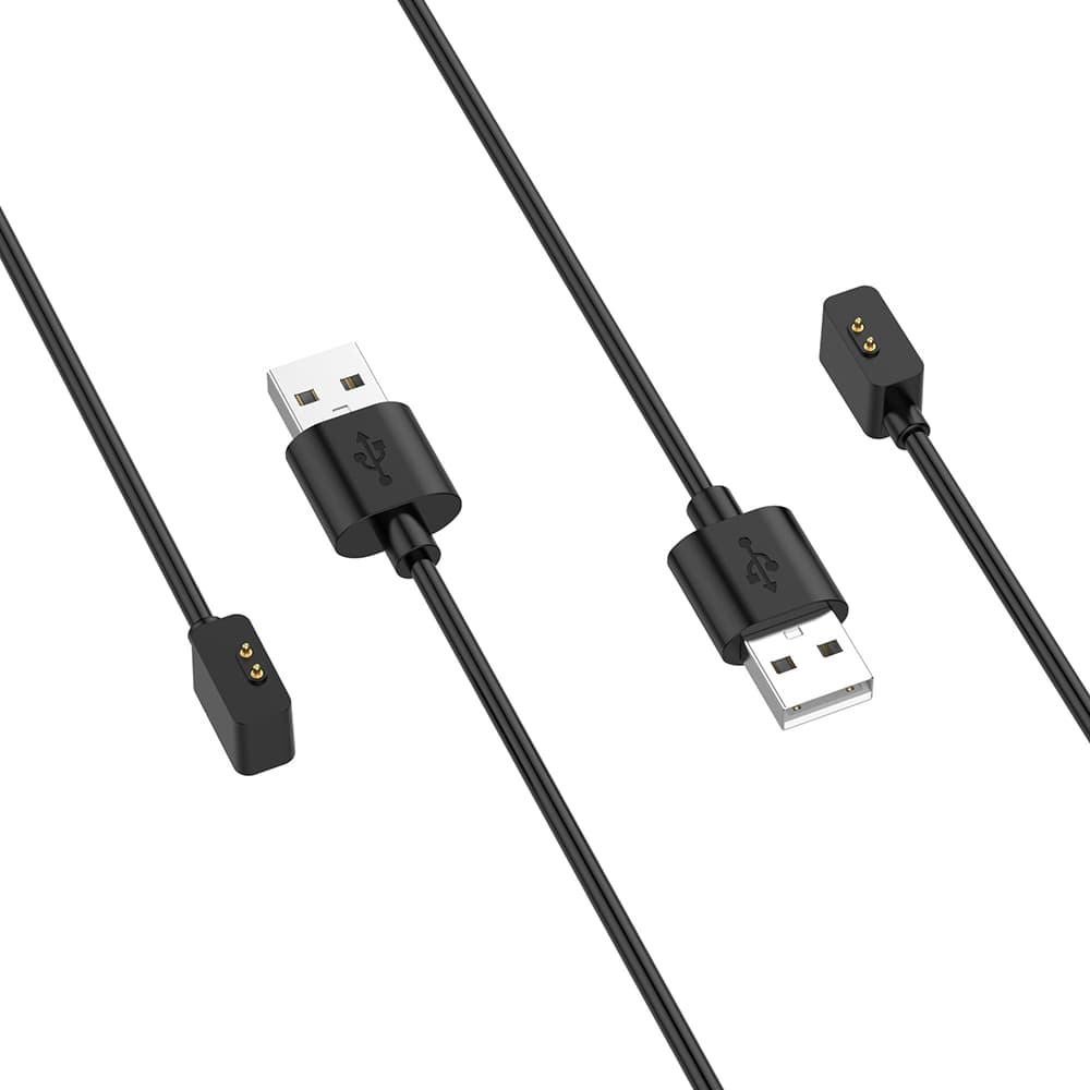 Techsuit Bezdrátový nabíjecí kabel pro Xiaomi USB 3.5W 1m Černá - náhled 3