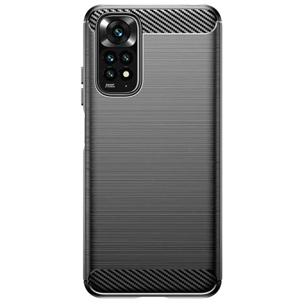 Techsuit Karbon Silikon Xiaomi Redmi Note 11 Pro 4G 5G 12 Pro 4G Černý - náhled 3