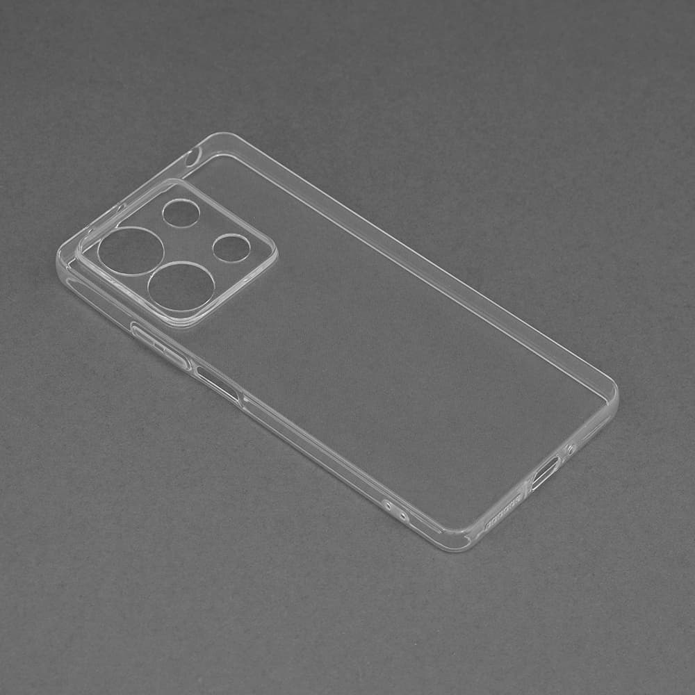 Techsuit Čirý silikonový kryt Xiaomi Redmi Note 13 5G Průhledný - náhled 3