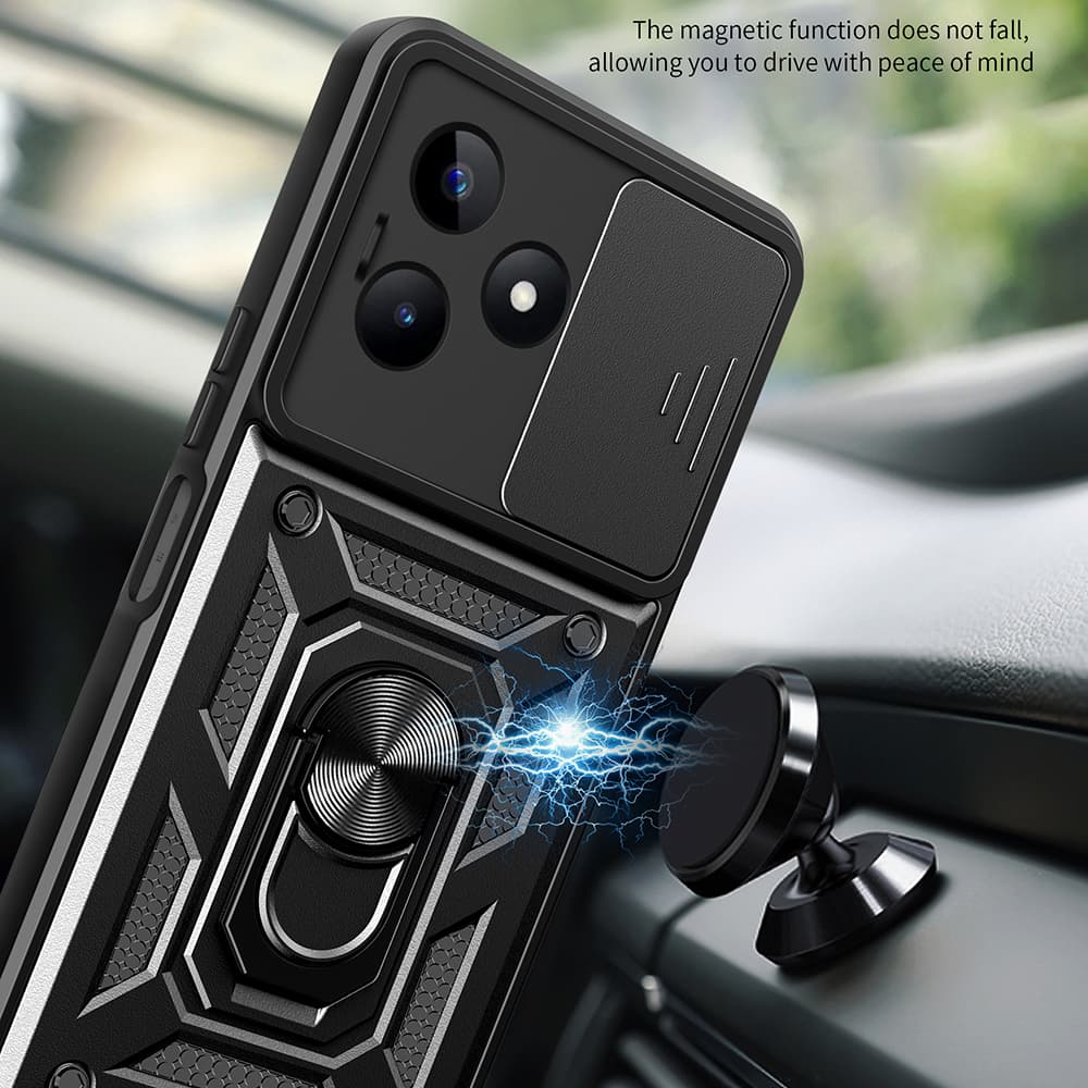 Techsuit CamShield řada Xiaomi Redmi Note 13 5G černý - náhled 3