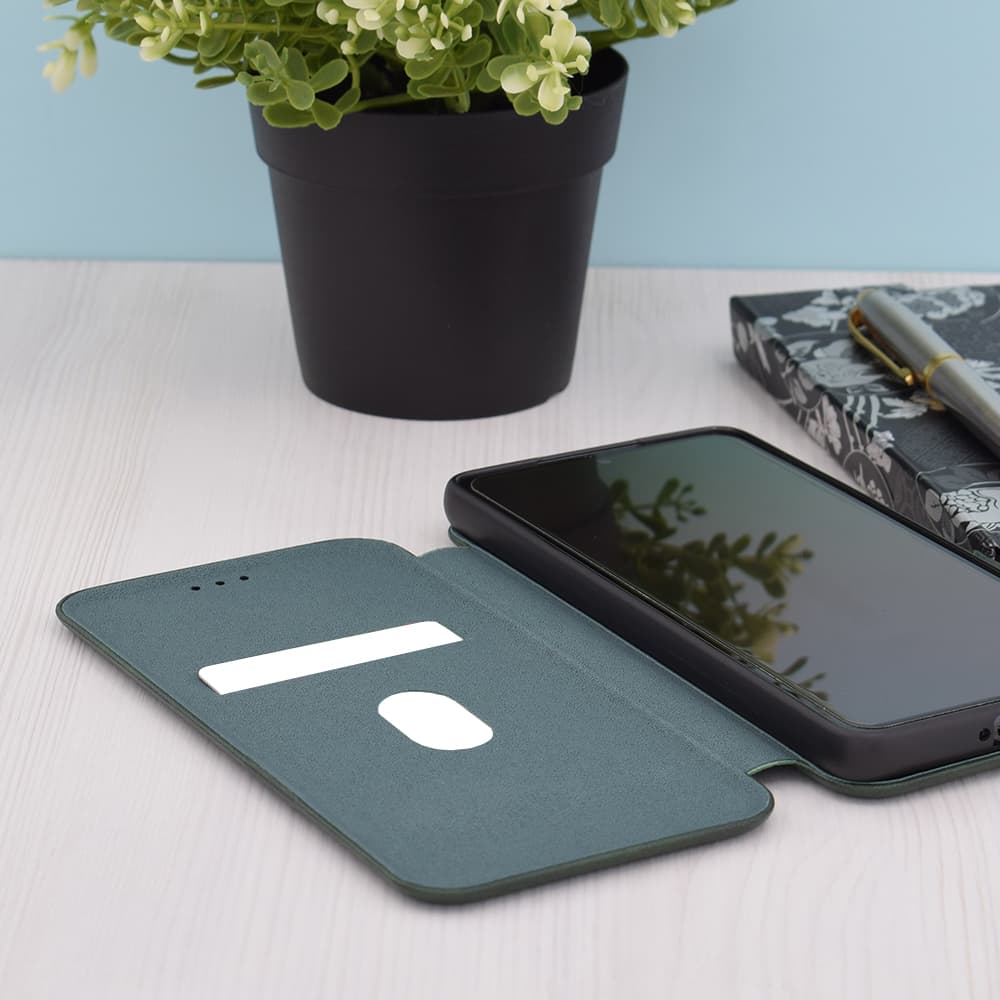 Techsuit Safe Wallet Plus Xiaomi Redmi Note 13 5G Zelené - náhled 3