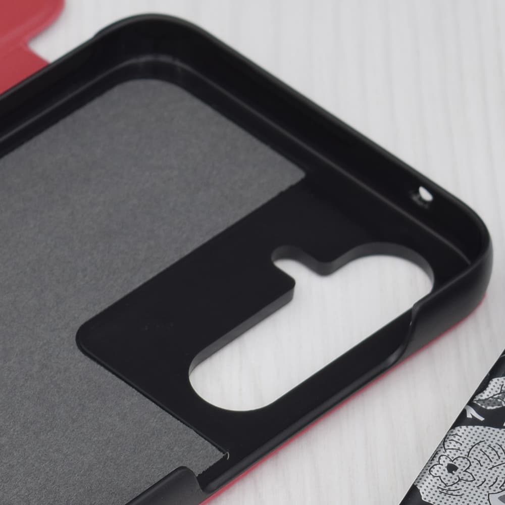 Techsuit eFold Series Samsung Galaxy A35 5G Červený - náhled 3