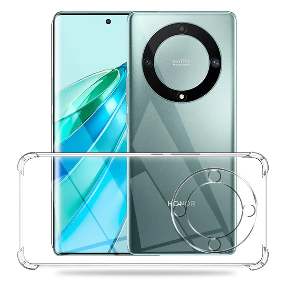 Techsuit Nárazuvzdorné Průhledné Silikonové Honor X9a Clear - náhled 3