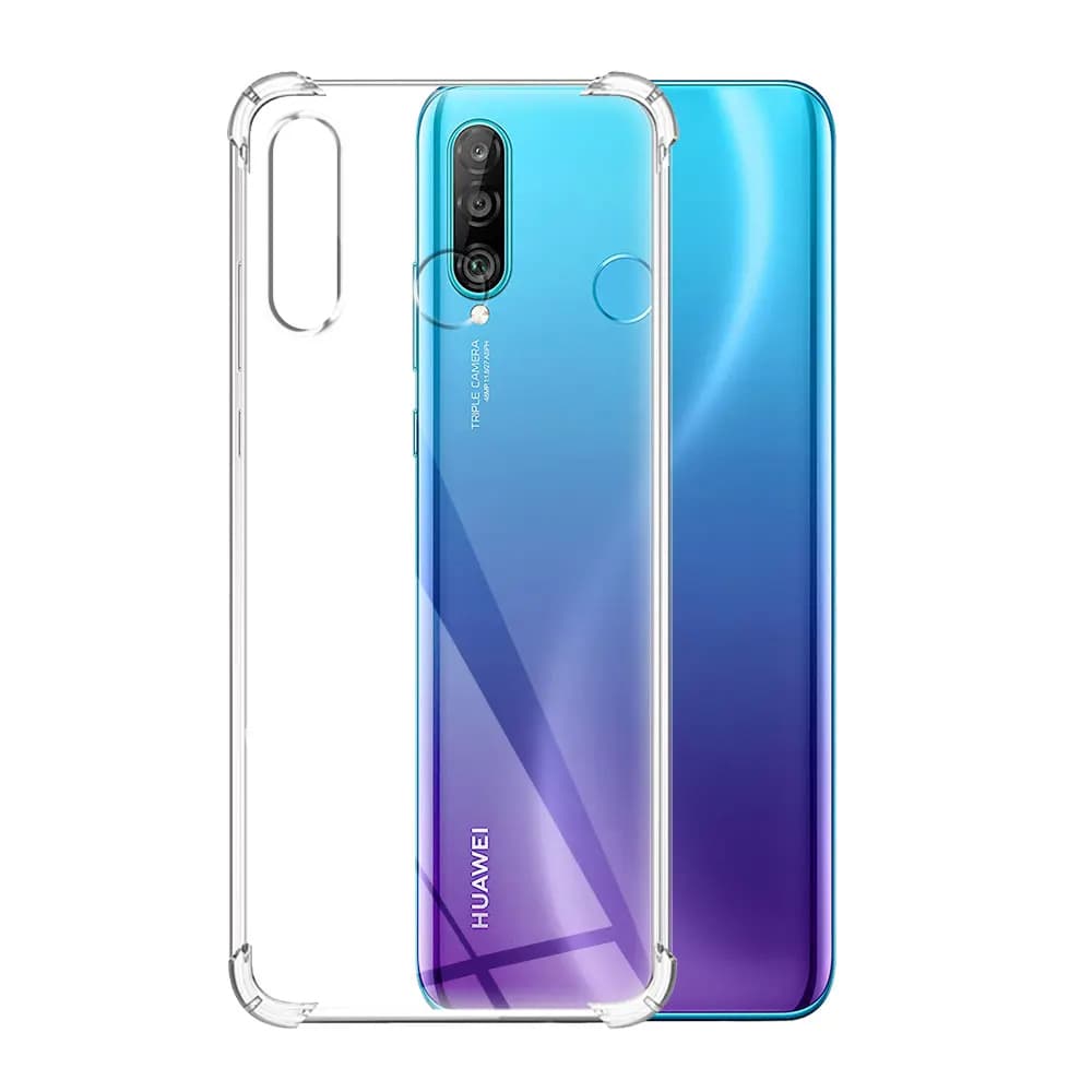 Techsuit Nárazuvzdorný průhledný silikon Huawei P30 Lite - náhled 3