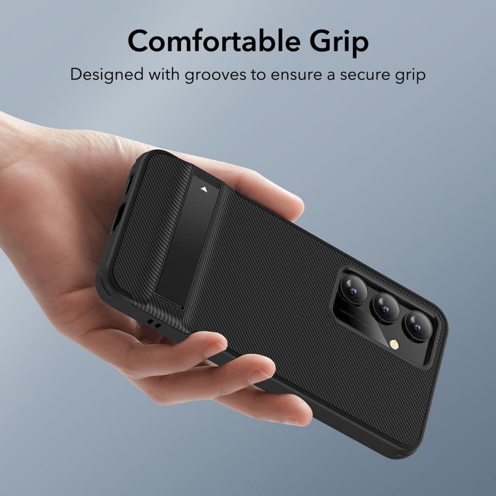 ESR Air Shield Boost Kickstand Samsung Galaxy S24 Černá - náhled 3