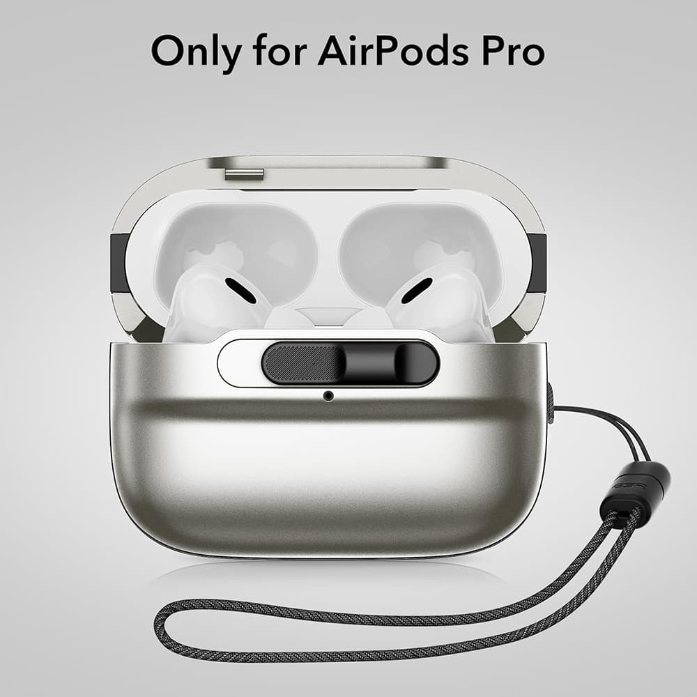 ESR - Pulse Magnetic HaloLock - Apple AirPods Pro 1 / 2 - Titanium - náhled 3