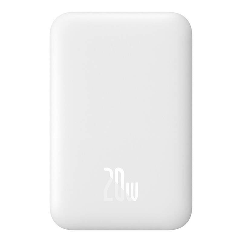 Baseus Power Bank Magnetic Mini Air 6000mAh 20W bílá - náhled 3