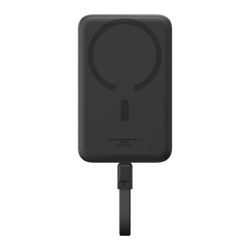 Baseus - powerbanka Magnetic Mini (P1002210B113-00) - MagSafe, 2x USB-C, Lightning, 30 W, rychlé nabíjení, 10 000 mAh - černá - náhled 3