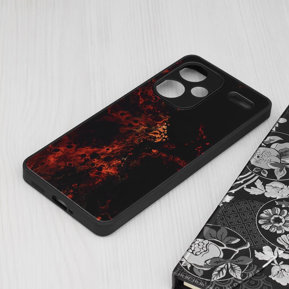 Techsuit Glaze Series Xiaomi Redmi Note 13 Pro+ 5G Červená - náhled 3