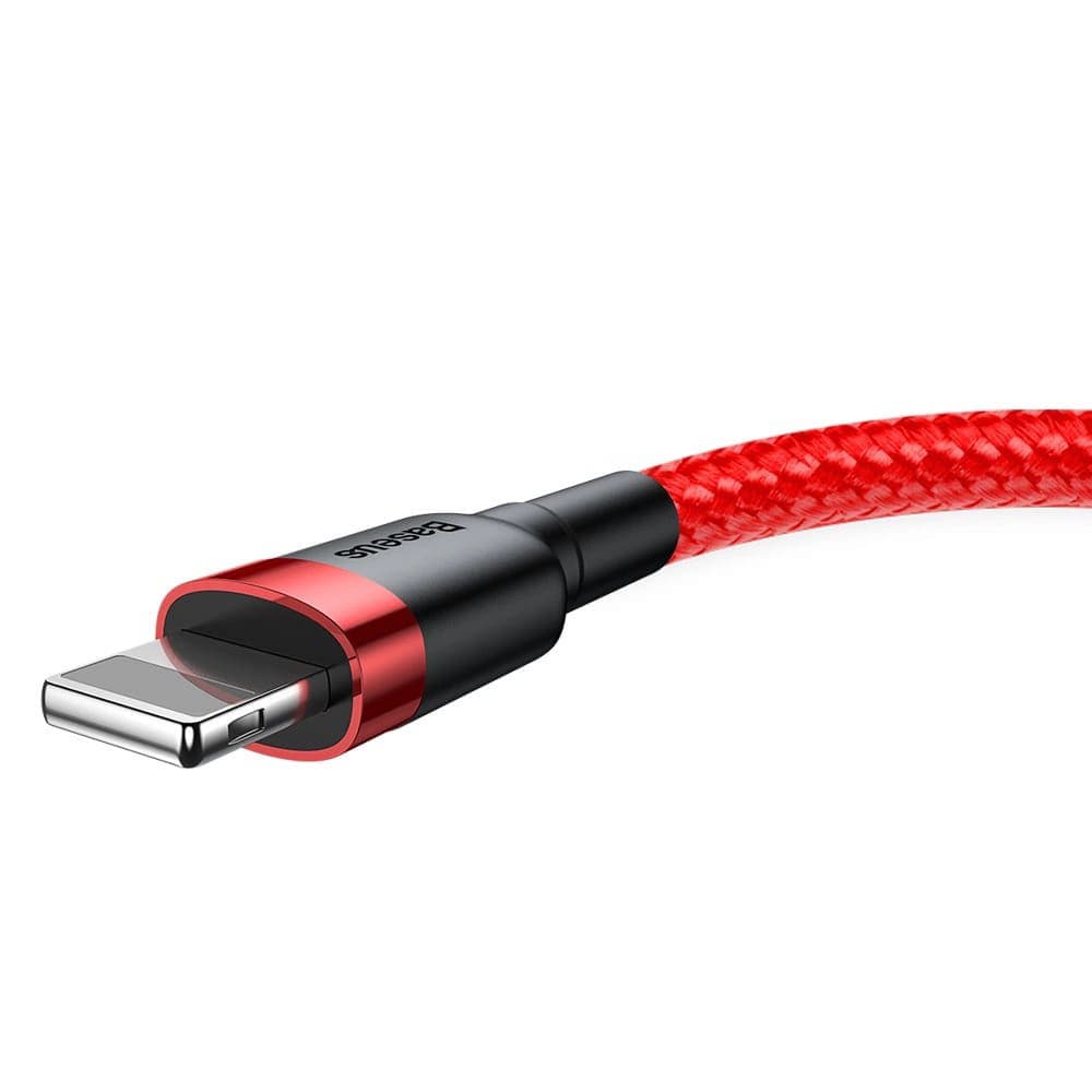 Baseus Kabel Cafule USB na Lightning 0.5m Červený - náhled 3