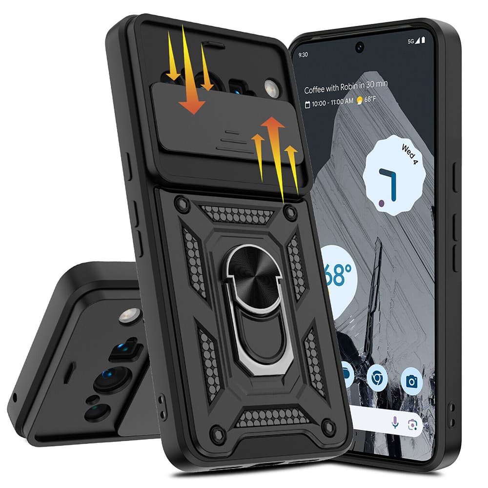 Techsuit CamShield řada Google Pixel 8 Pro černá - náhled 3