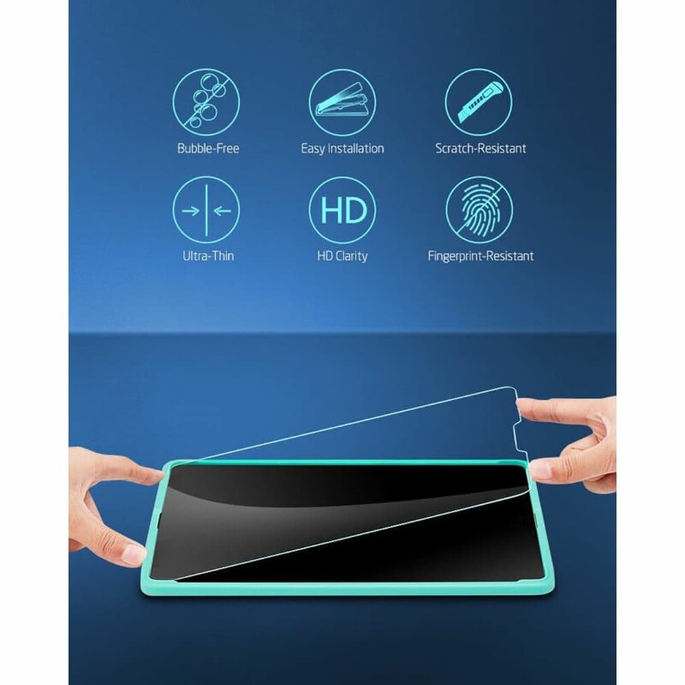 ESR Tvrzené sklo 9H 2ks iPad Pro 12.9 2018 2020 2021 2022 Čiré - náhled 3