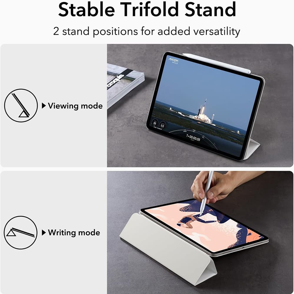 ESR - Rebound Magnetic - iPad Pro 11 2018 / Air 4 / 5 / 11 (2020/2022/2024) - bílá - náhled 3