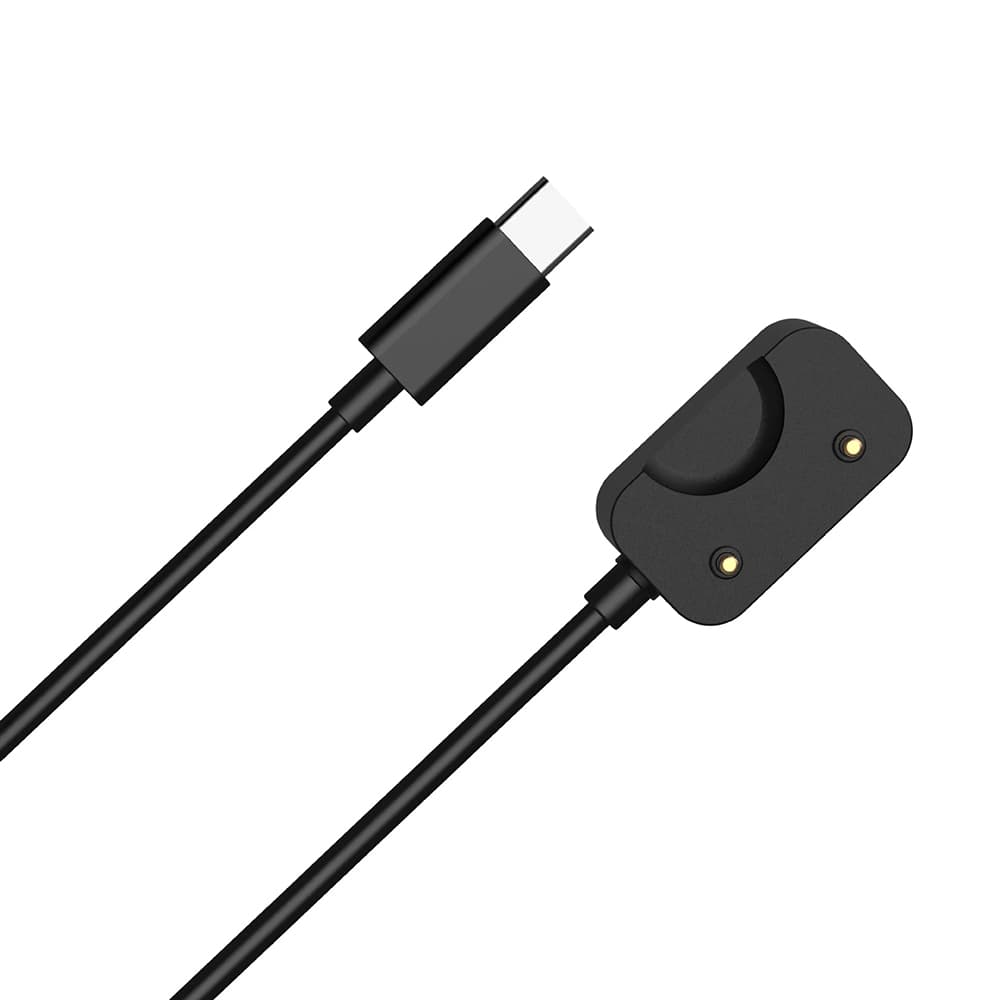 Techsuit Bezdrátový nabíjecí kabel pro Galaxy Fit3 1m Černý - náhled 3